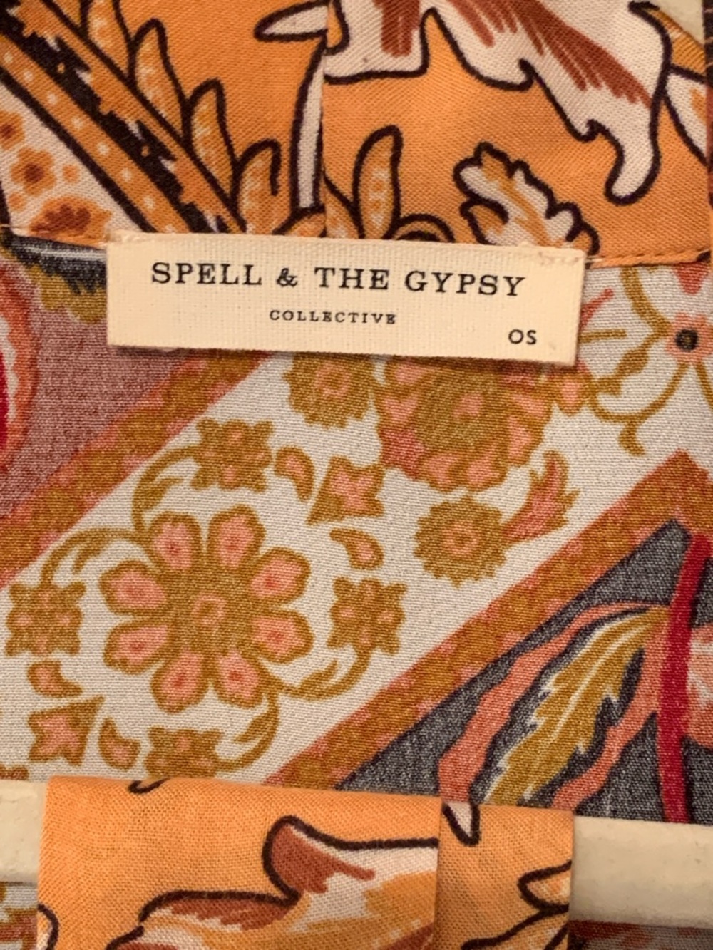 Spell Renew Patchwork Robe Amber - Picture 5 of 11